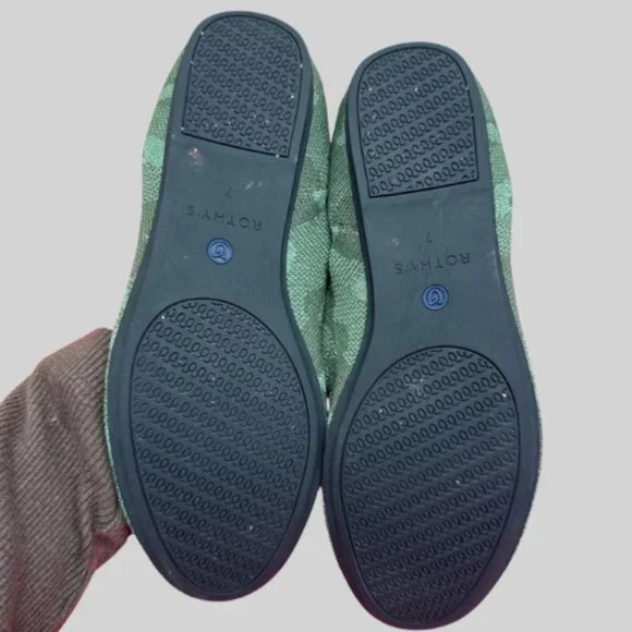 EUC Rothy's Loafer in Limited Edition Olive Camo (Women's 7) - Picture 2 of 3